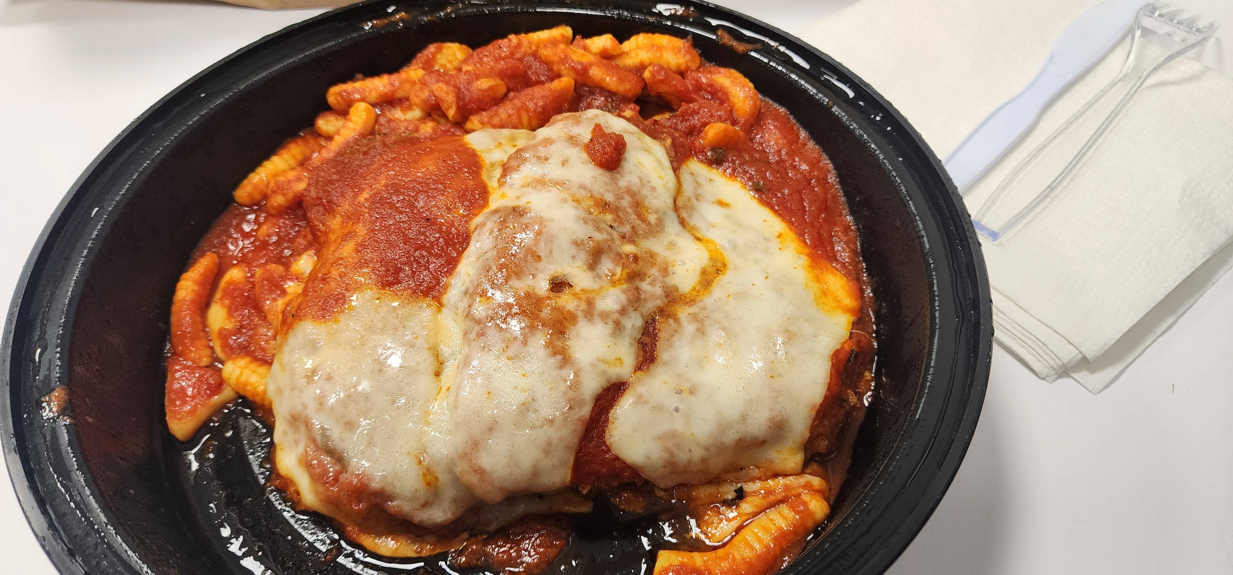 Chicken or Veal Parmigiana