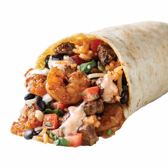 Surf and Turf Burrito