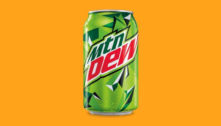 12oz Mountain Dew Can