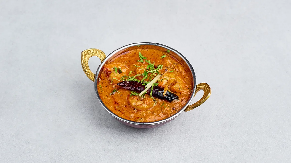 Prawns tikka masala