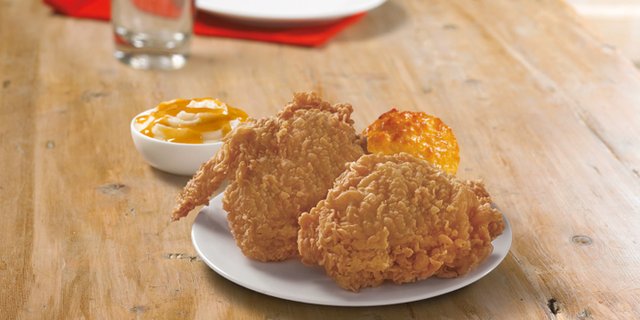 2pc Chicken Boxed Meal (2 Sides)