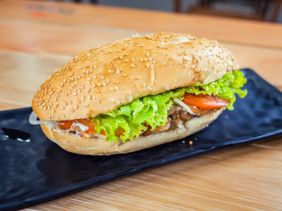 Baguete de Gergelim