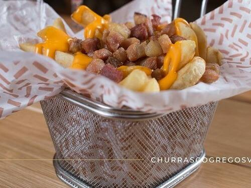 Batata com Bacon e Cheddar (Individual)