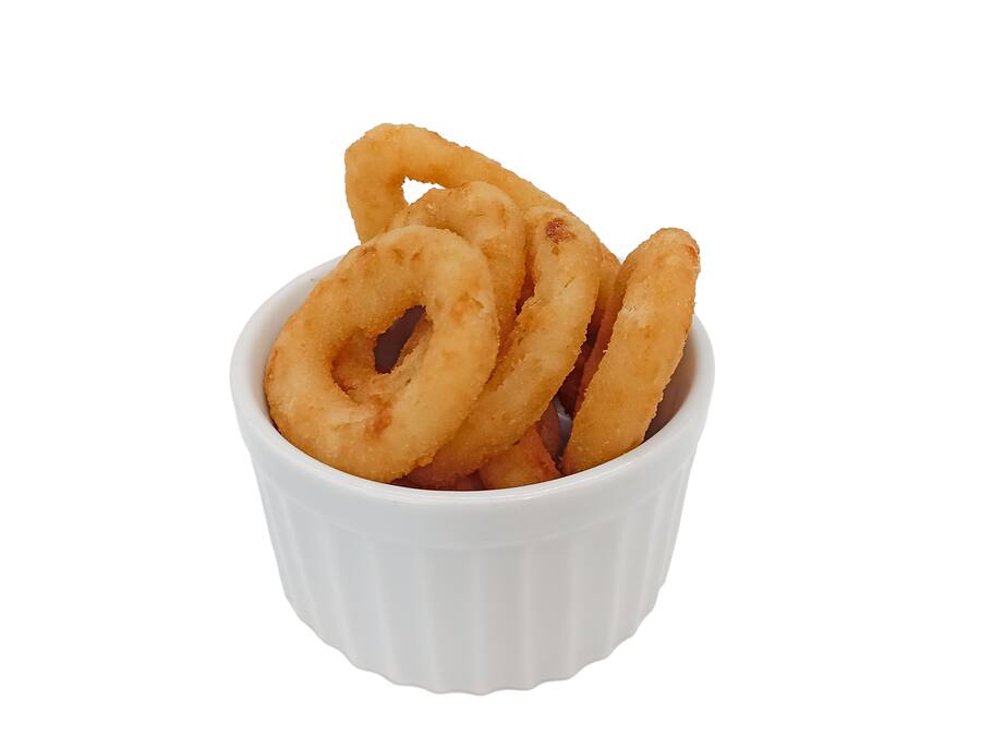 Mini Anéis de Cebola 10 Unidades