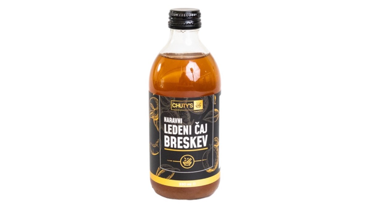 Chuty's ledeni čaj breskev 0.33 l
