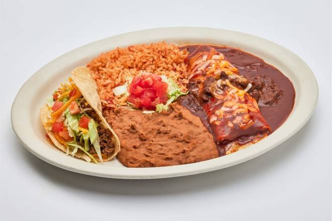 Taco and Enchilada Combo