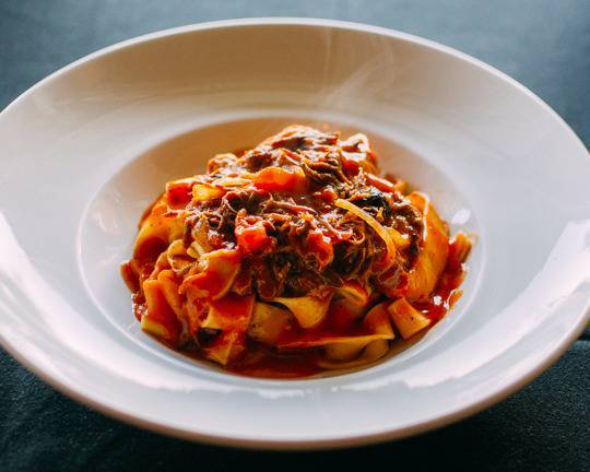 Pappardelle Al Cinghiale Con Porcini