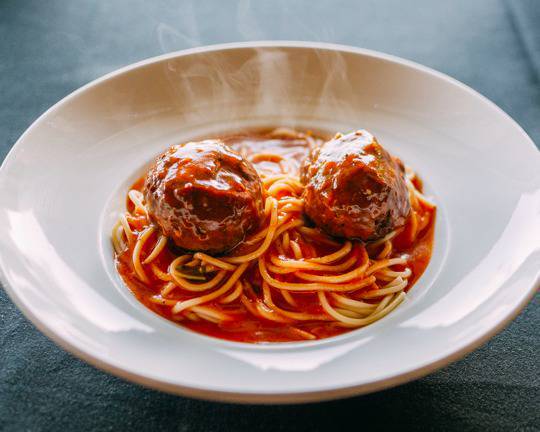 Spaghetti Con Polpette