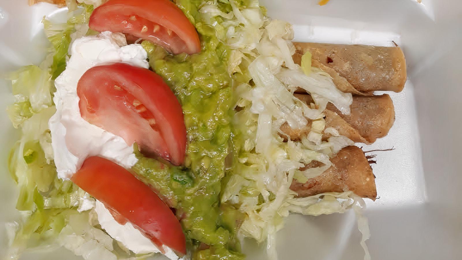 Flautas (Beef Or Chicken)