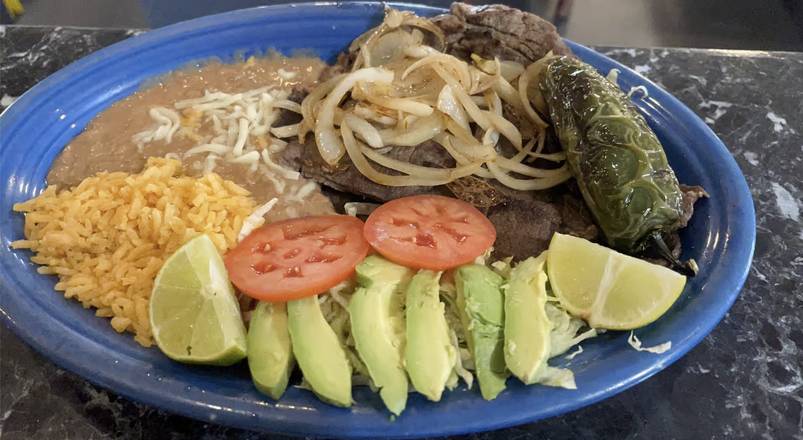 Carne Asada Con Nopales