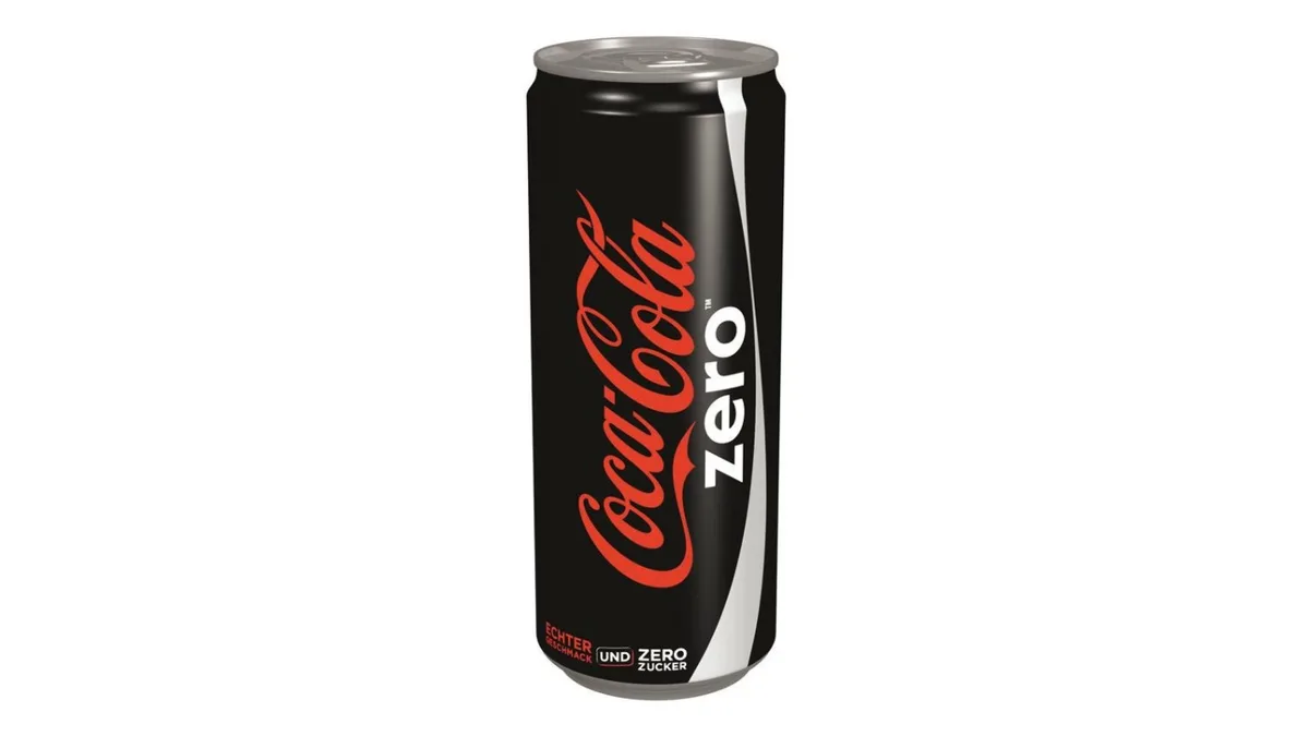 Coca-Cola Zero 0,33 l  Thin Can