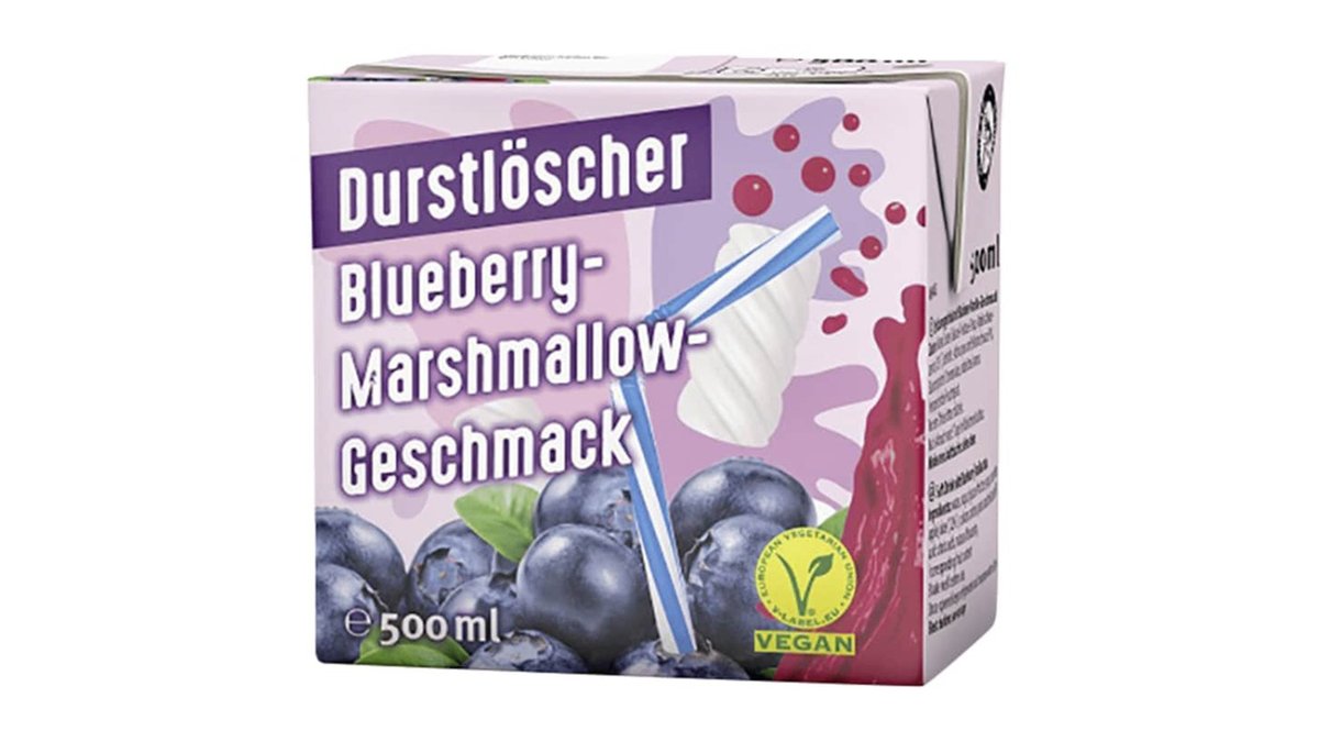 Durstlöscher Blueberry-Marshmallow 0,5 l