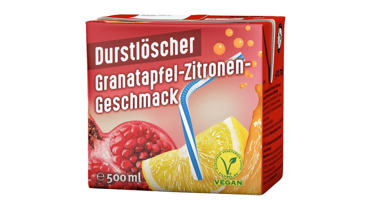 Durstlöscher Granatapfel-Zitronen-Geschmack 0,5 l
