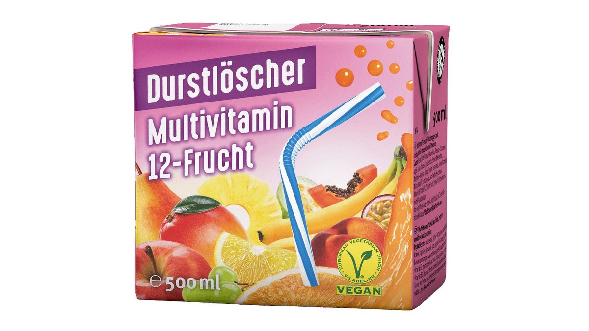 Durstlöscher Multivitamin 12-Frucht 0,5 l