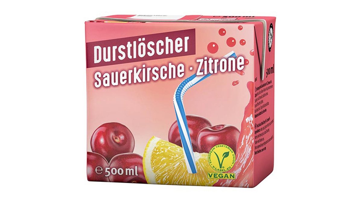 Durstlöscher Sauerkirsche-Zitrone 0,5 l