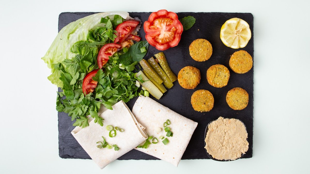 Falafel-Teller