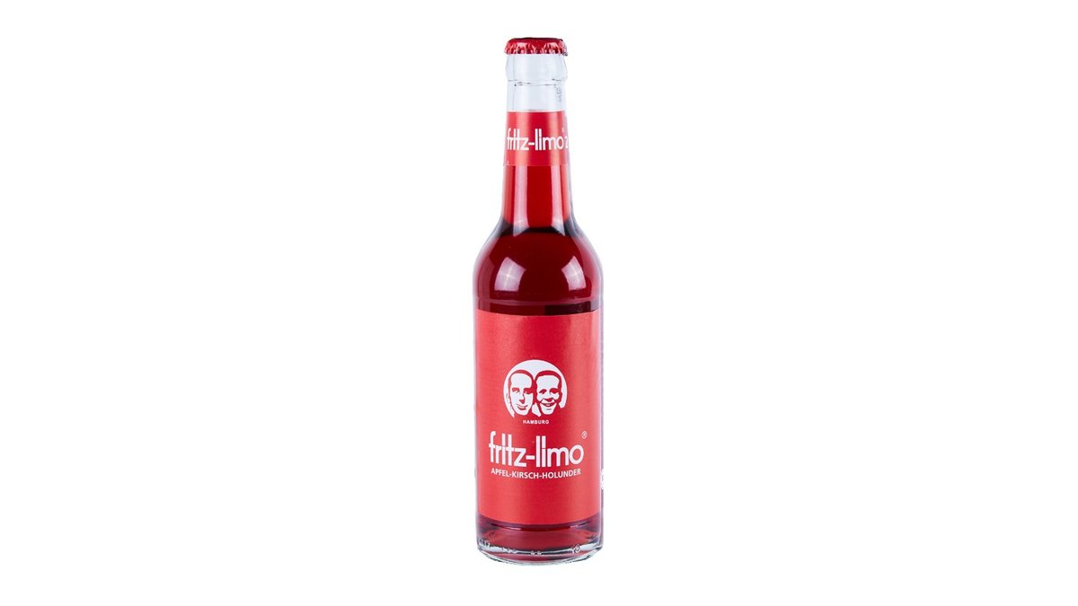 Fritz-Limo Apfel-Kirsch-Holunder 0,33 l