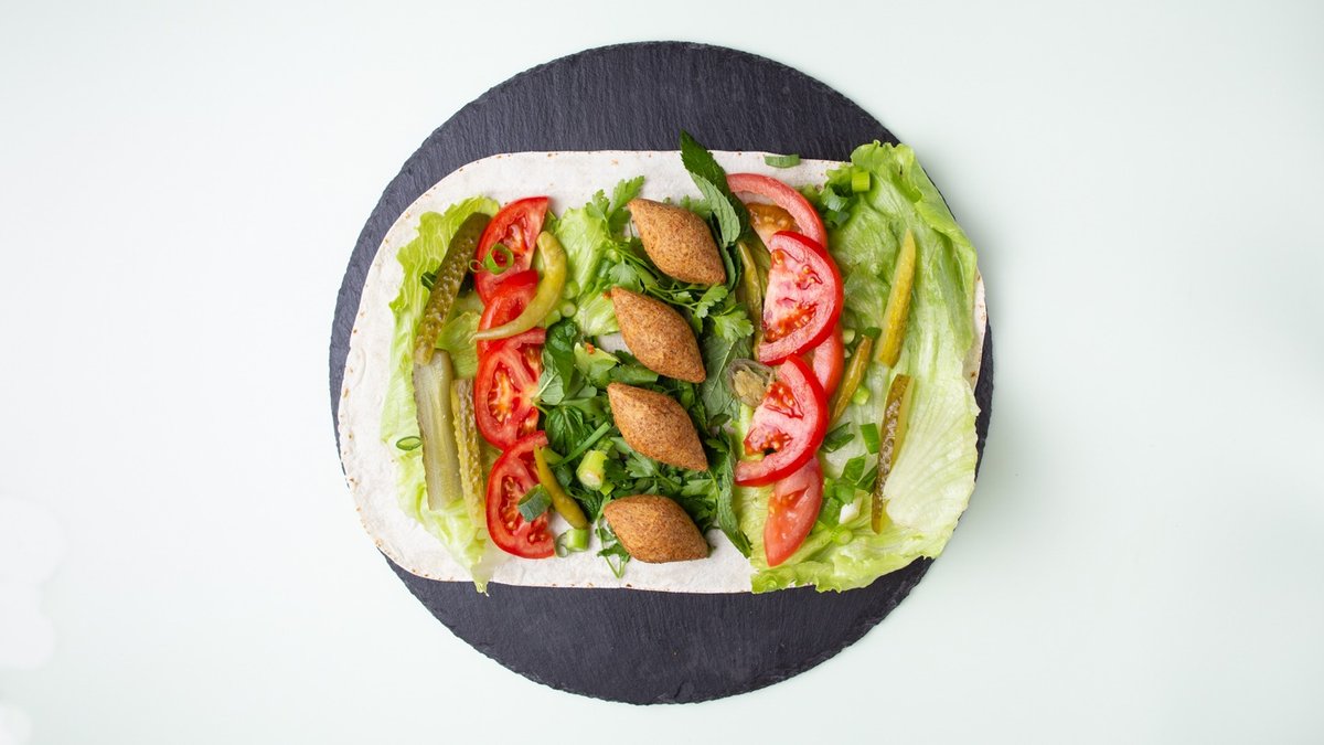 Weizenbällchen Wrap