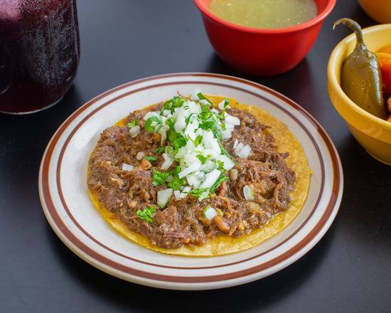 Taco Cabeza de res