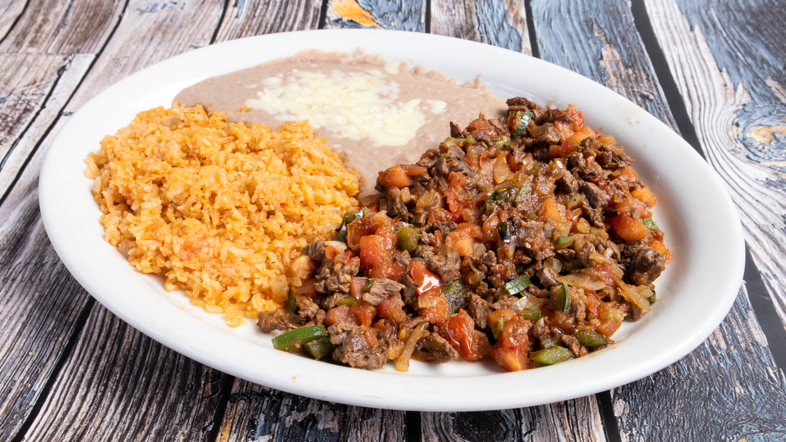 (41)Bistec Ala Mexicana
