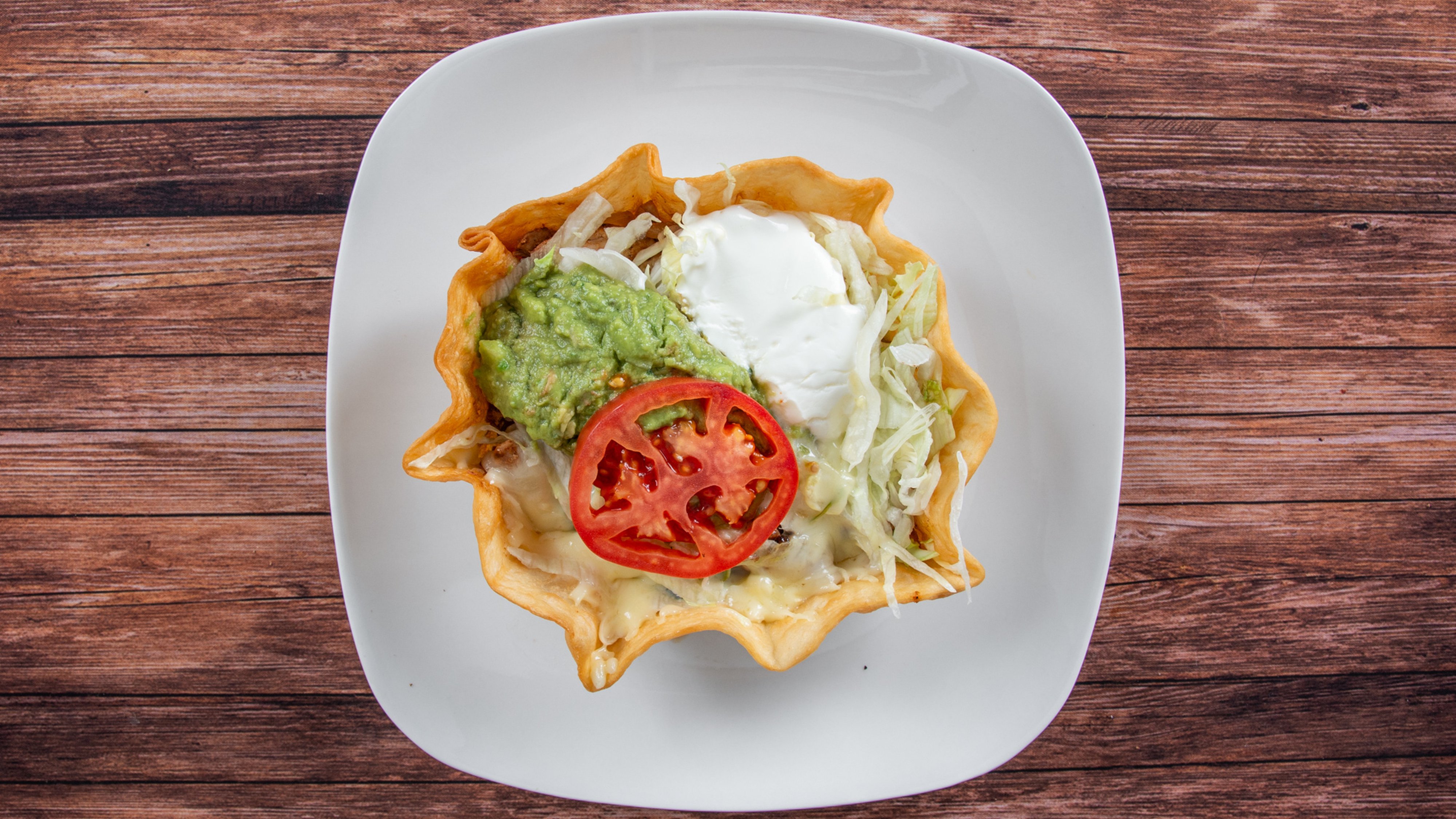 Chicken Fajita Taco Salad