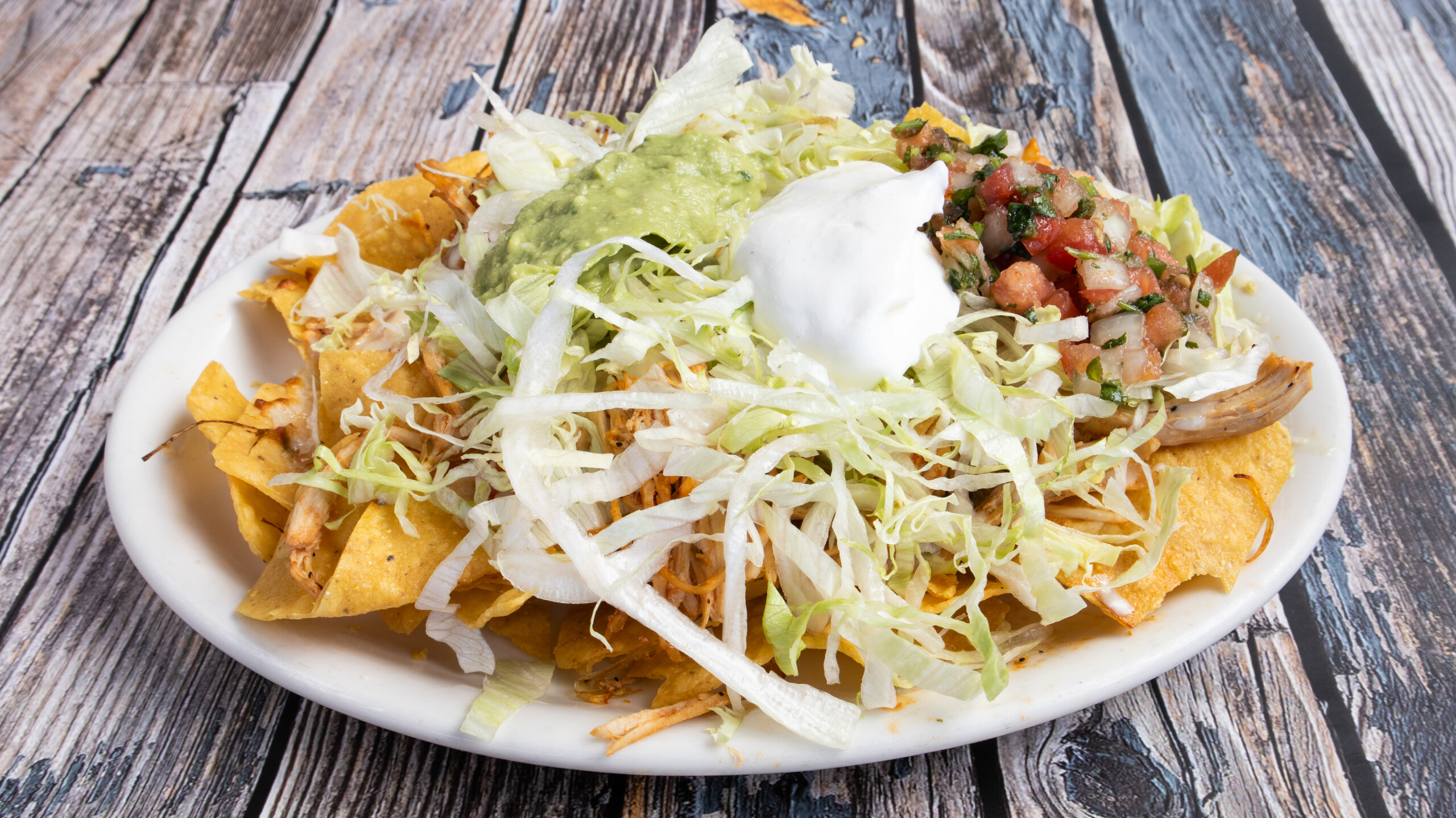 Fajita Nachos Supreme Chicken
