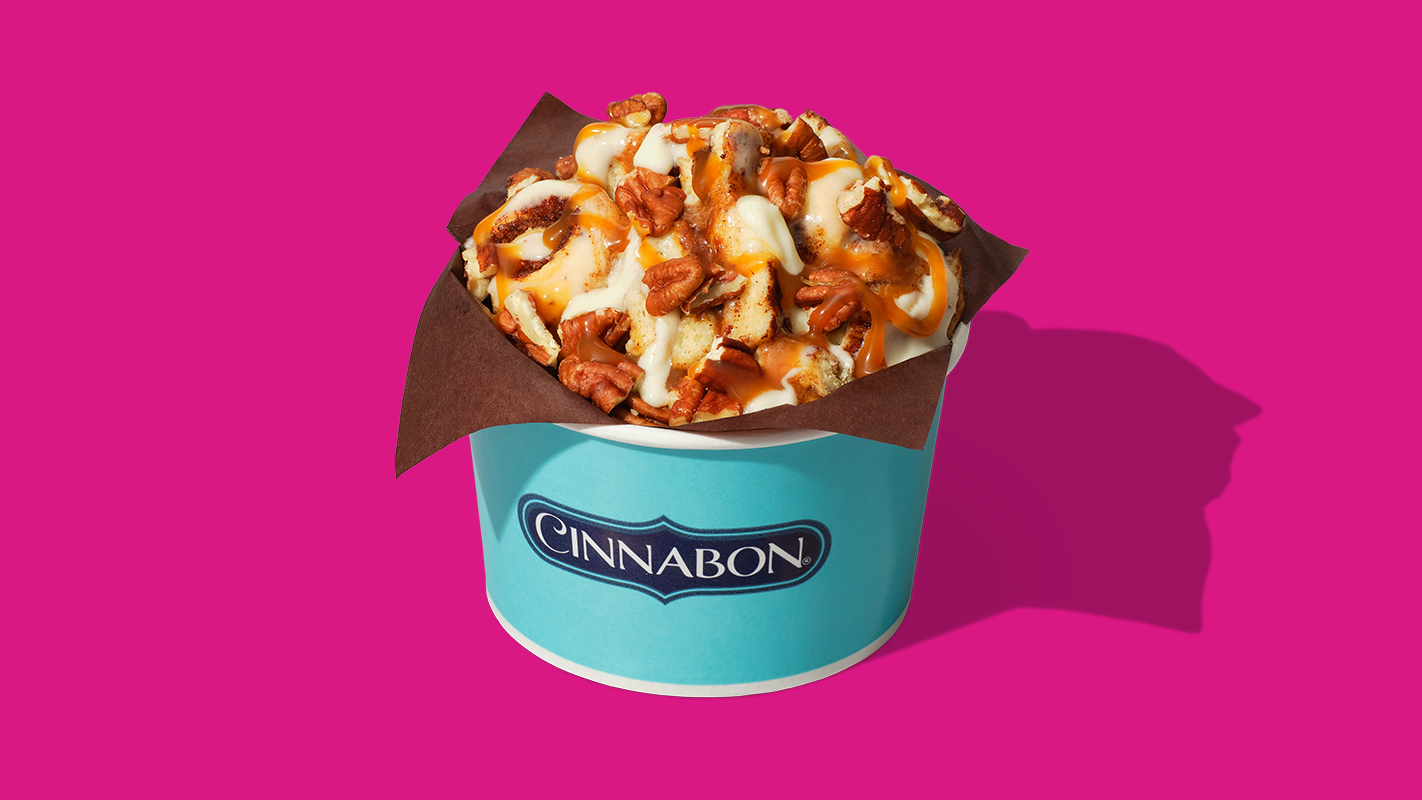 Caramel Pecan Center of the Roll