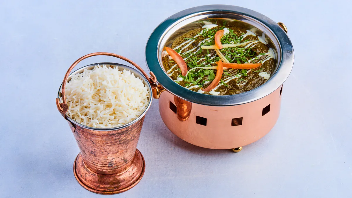 42. Spinat Chana Masala