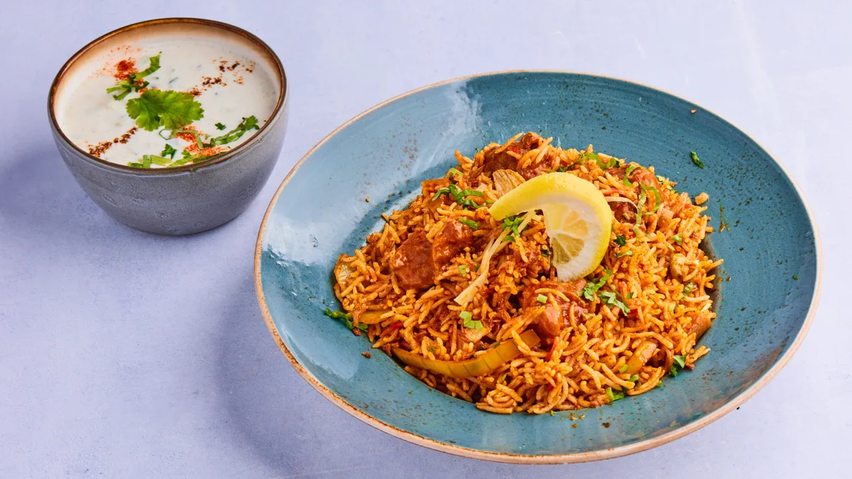 45. Lamb Nawabi Biryani
