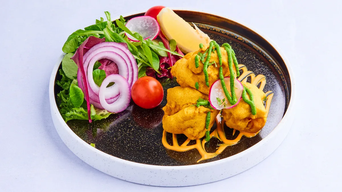8. Prawns Pakora