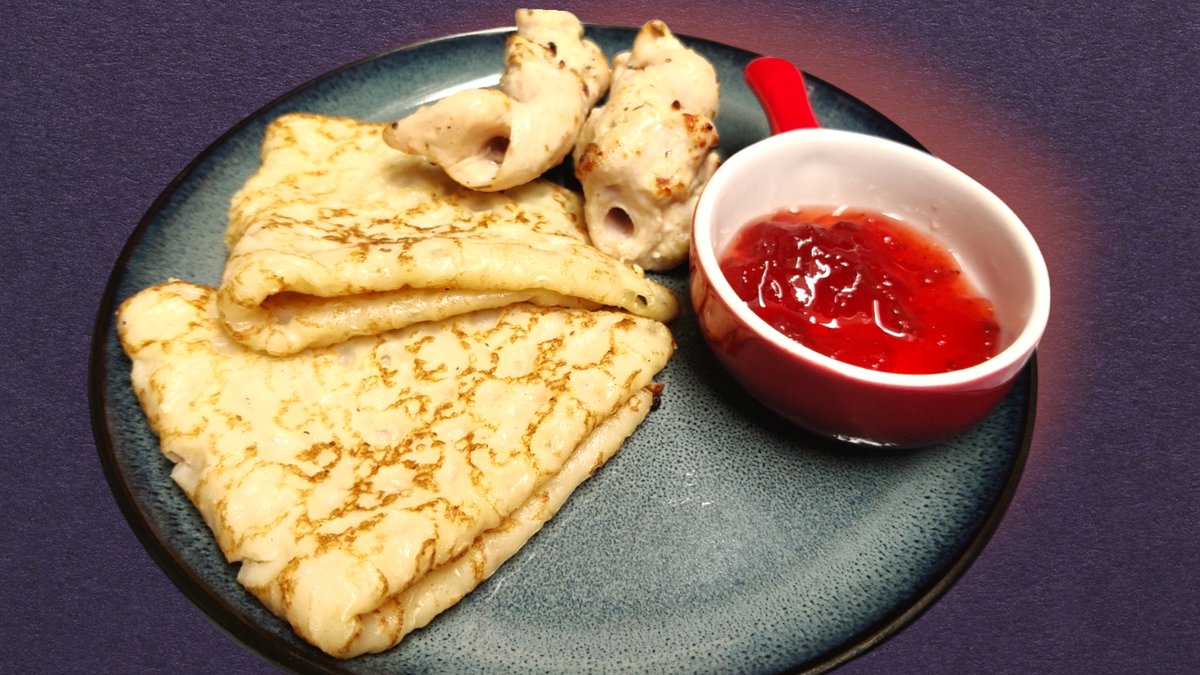 6. Pannekaker m/ Kylling Malai Tikka
