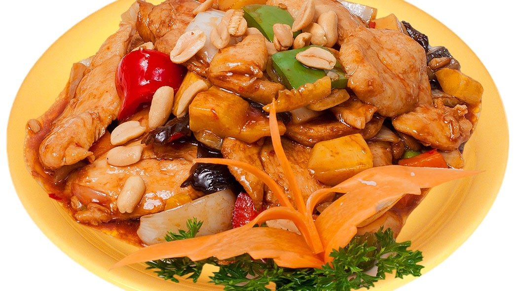 8.kuře “kung-pao”🌶️ 150g