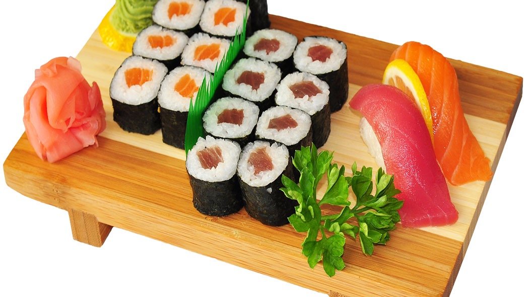 S14.sushi menu 8ks lososmaki,8ks tuňk ,2ks nigiri