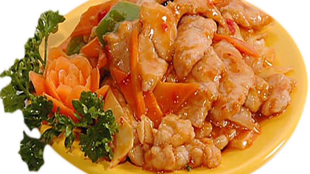 Vepřové maso po sečuánsku🌶️150g