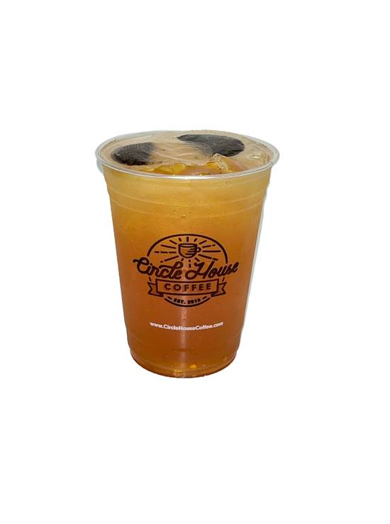 Ginger Peach Lemonade