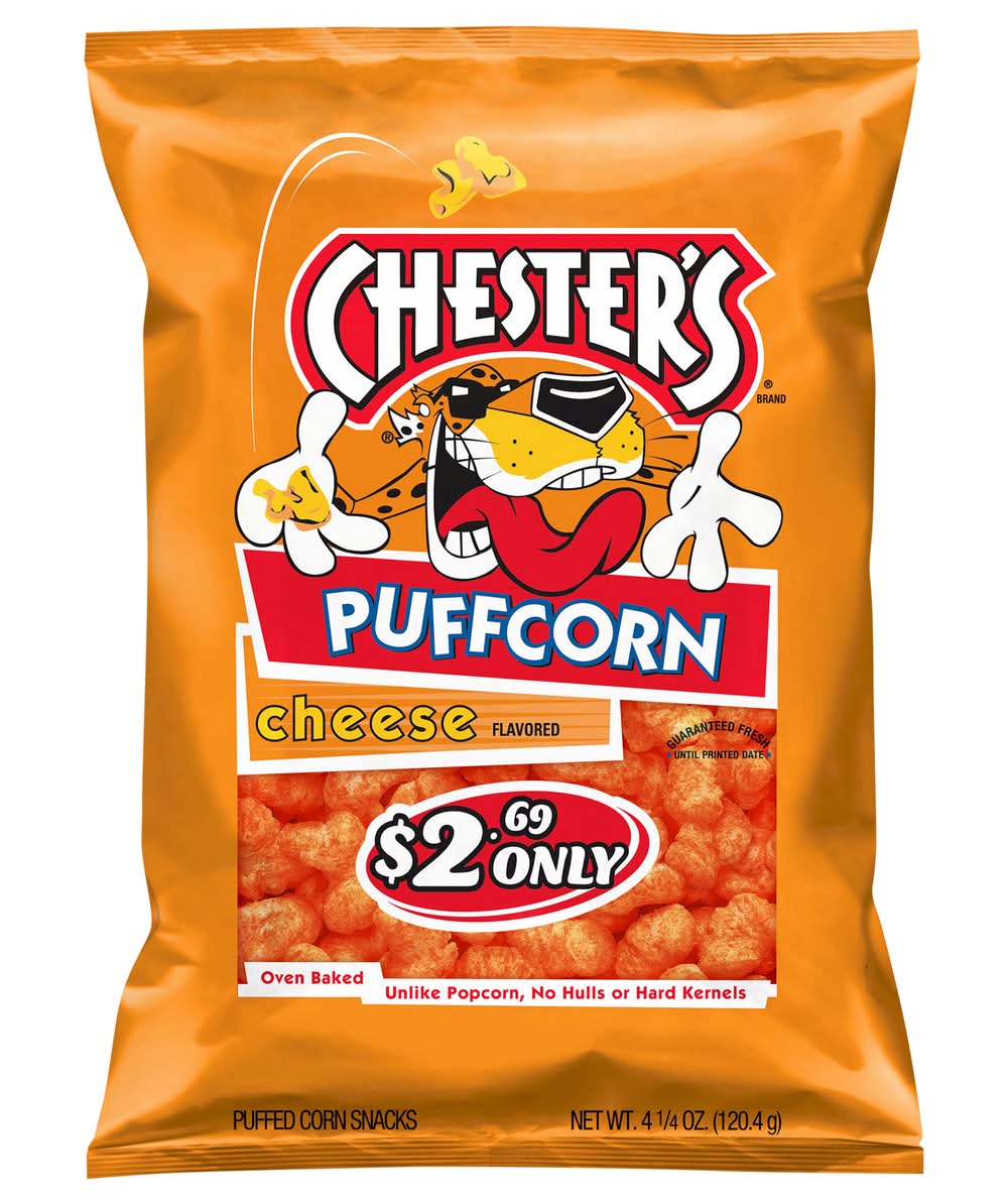 Chester's Puffcorn, Cheese (4.25 oz)