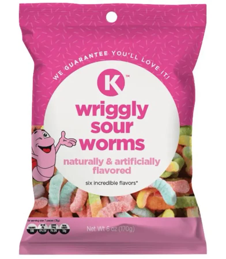 Circle K Wriggly Sour Worms