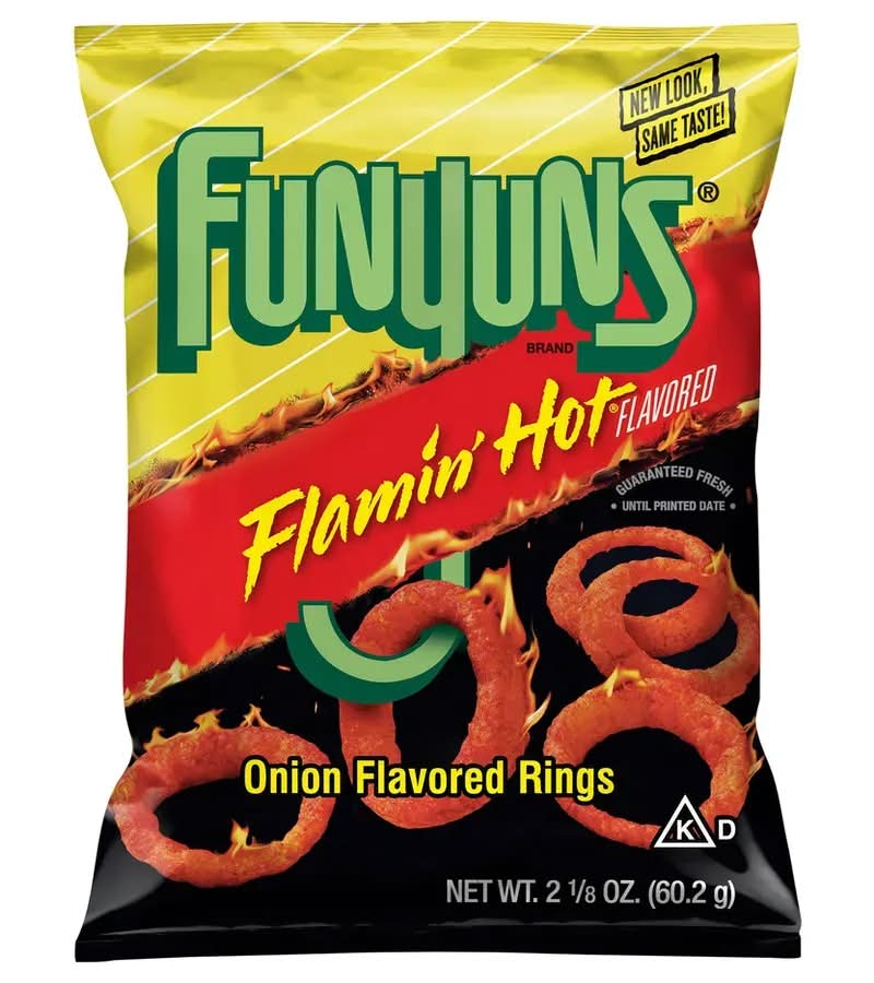 Funyuns Onion Rings Flamin' Hot