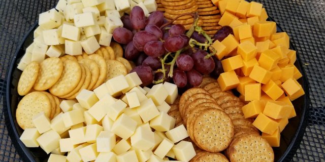 Cheese and Cracker Board