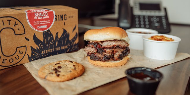 Pulled Pork Sandwich Box Meal
