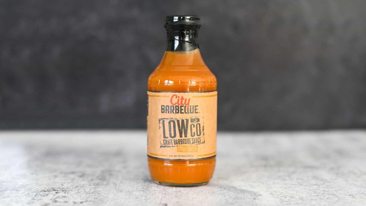 Bottle of LowCo Sauce