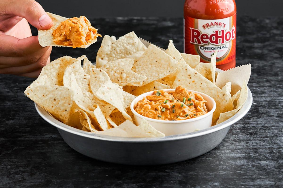 Frank’s RedHot Smoked Chicken Dip with Chips