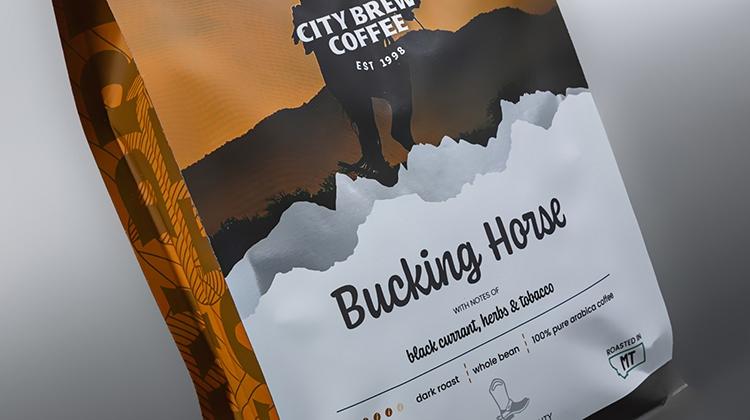 12oz Bucking Horse