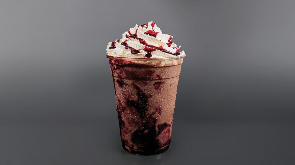 Chocolate Covered Cherry Frappe
