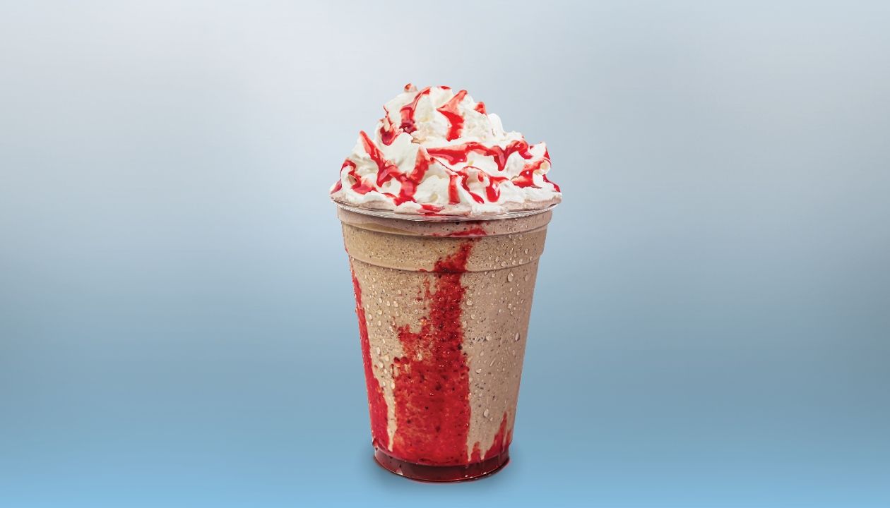 Chocolate Covered Strawberry Frappe