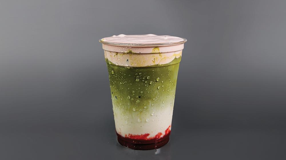 Iced Strawberry Matcha