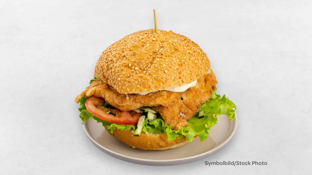 Crunchy Chicken Burger