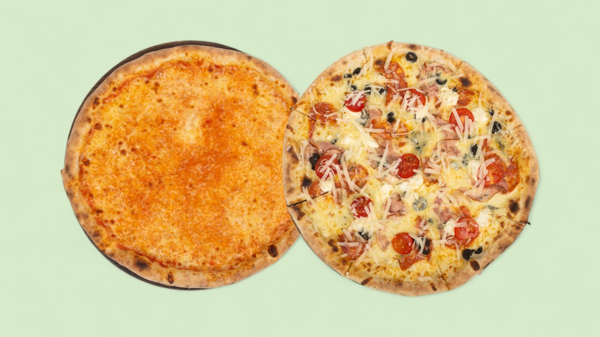 Pizza City's Light + Pizza Margherita + 2x Drink