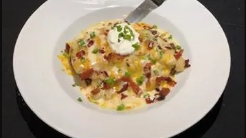 Loaded Twice-Baked Potato
