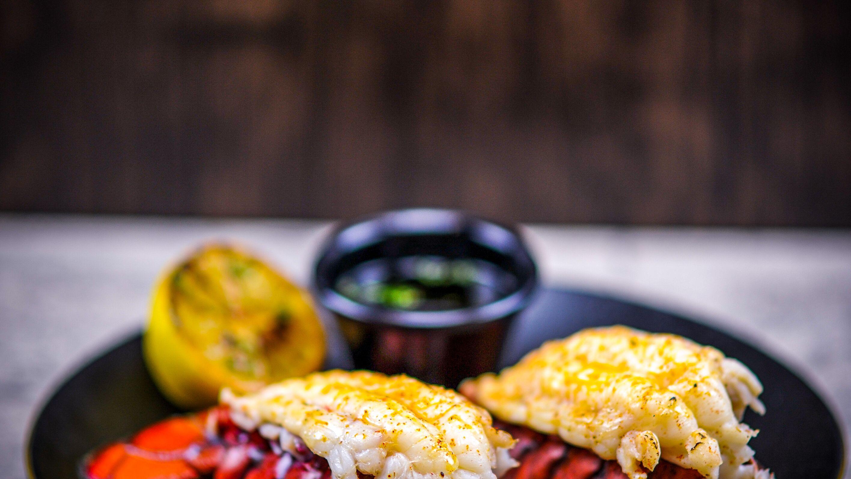 Lobster Tails With Drawn Butter Double